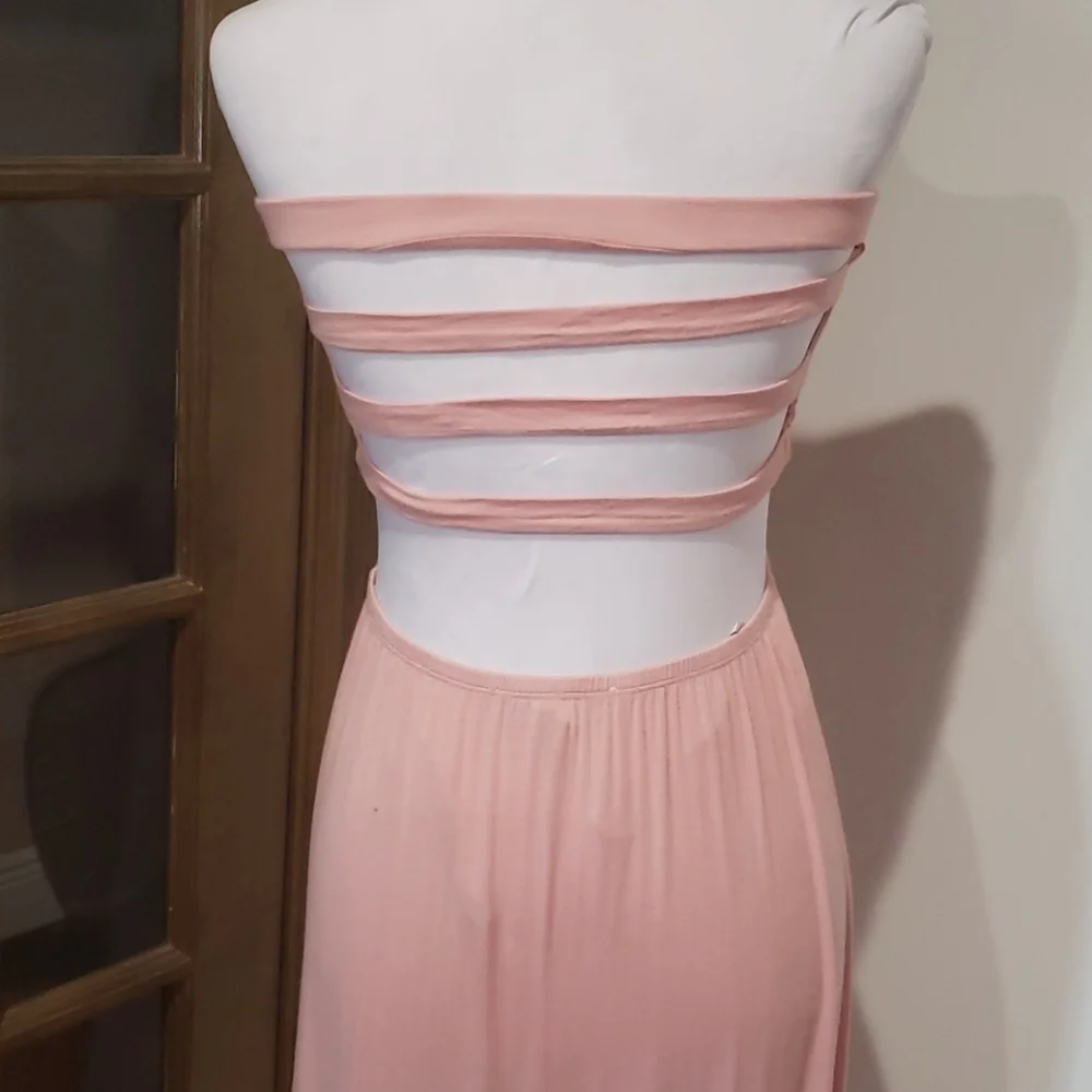 𝅺lovers + Friends All Yours Maxi Dress In Mauve NWOT - Picture 7 of 11
